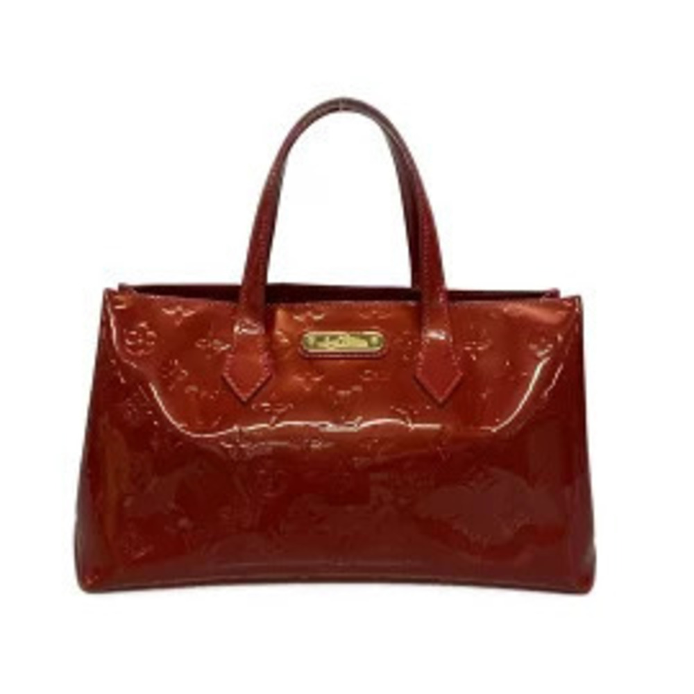 LOUIS VUITTON Wilshire Tote Bag Pomme d Amour Leather